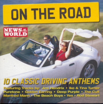 ON THE ROAD - 10 CLASSIC DRIVING ANTHEMS: PROMO CD / THE CULT, JIMI HENDRIX ETC - Image 1 of 2