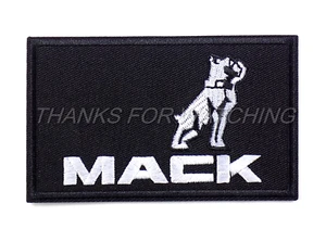 MACK TRUCKS PARCHE BORDADO HIERRO/COSER 4-1/8"x 2-1/2" PINNACLE GRANITE HIMNO - Imagen 1 de 2