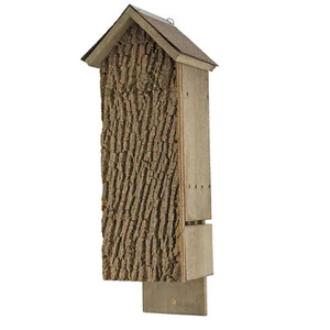 Uncle Dunkels Quadruple Chamber Bat House Rustic Handmade Backyard Rocket Home - Picture 1 of 10