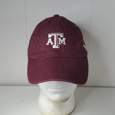 ATM Texas A&M We are the Aggies Logo Strapback Hat Pink Victoria Secret Cap TOW - Image 1 of 4