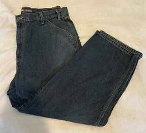 Vintage Levis Jeans Mens 40x30 Denim SilverTab Carpenter Baggy Skate Levi’s VTG - Picture 1 of 4