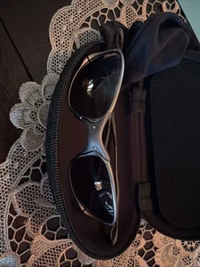 Oakley Juliet TIO2 Sonnenbrille Gestell Grau Schwarz Selten Need Tune Up - Bild 1 von 5