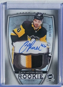 2018/19 Upper Deck The Cup Hockey Rookie Patch Auto Zach Aston-Reese #/249 3CLRS - Picture 1 of 1