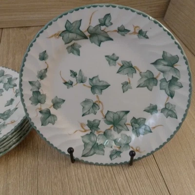 6 Country Vine Side Plates Large 20cm International Tableworks SIMILAR to BHS - Image 1 of 4