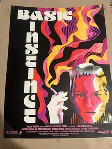 Basic Instinct by We Buy Your Kids Numbered - Rare Sold Out Mondo Print Poster!! - Picture 1 of 2
