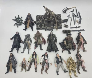 Disney Pirates Of The Caribbean Actions Figures By Zizzle With Accessories Toys - Picture 1 of 10