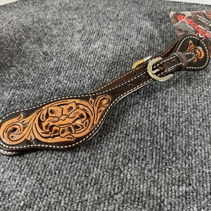 Circle Y Spur Straps mehrfarbig filigran geblümt - Bild 1 von 5