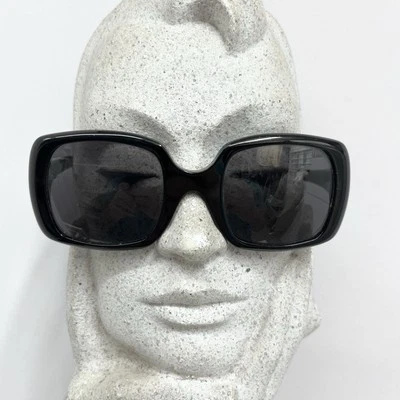 Dolce & Gabbana Sunglasses Black DG 478 Gray Leather Soft Cloth & Zippered Case - Image 1 of 4