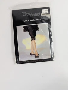 Vintage Soxland modische Fahrradshorts mit Spitze getrimmt weiß Einheitsgröße - Bild 1 von 5