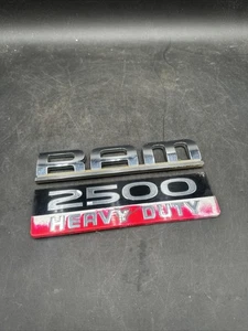 2007-2010 Dodge Ram 2500 Heavy Duty Emblem Decal Nameplate MOPAR OEM - Picture 1 of 10
