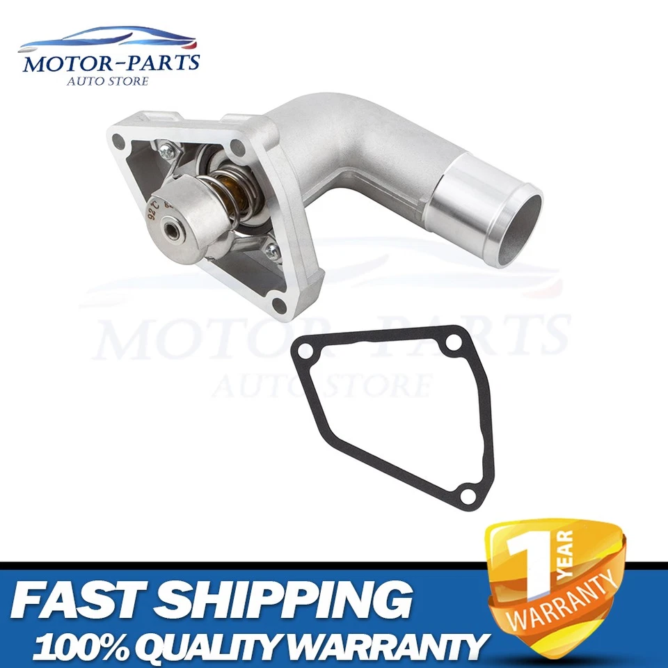 Engine Coolant Thermostat w/ Gasket for Nissan Altima 07-15 Maxima Murano Quest Foto 1 de 4