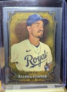 Nick Loftin 2024 Topps Allen & Ginter #76 Silver Foil Chrome Parallel RC Royals - Bild 1 von 2