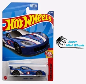 Hot Wheels 2022 #233 - Corvette C6R (Blue) - Picture 1 of 2