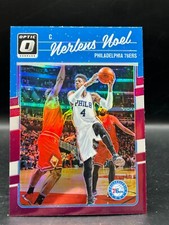 2016-17 Panini DONRUSS OPTIC  NERLENS NOEL SILVER HOLO 1ST YEAR 76ERS