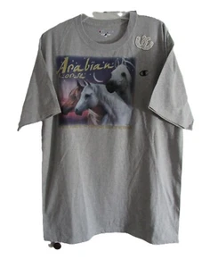 Arabian Horses Global 2008 on Vintage Champion T Shirt Size Large - Picture 1 of 4