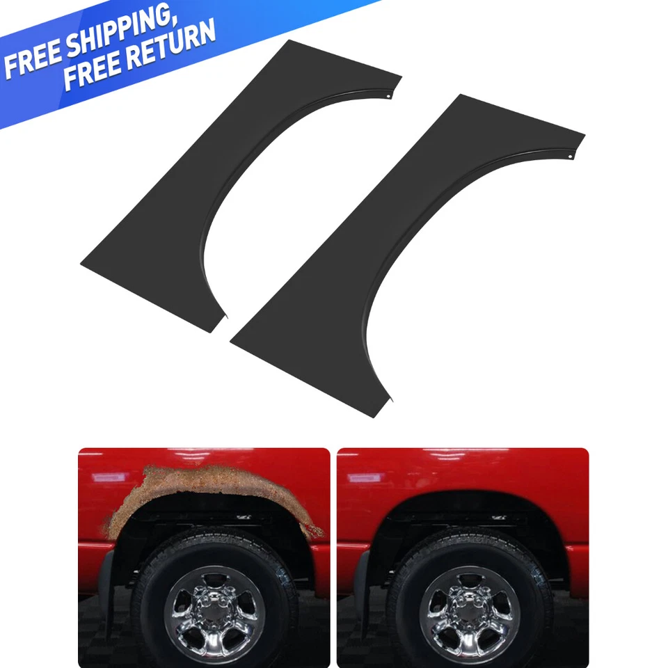 Panel de conexión de cabecera arco de rueda superior para Dodge Ram 1500 2500 3500 2002-2009 par Foto 1 de 4