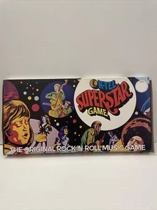 1973 K-tel Superstar Rock N Roll Music Board Game Complete With Record Vintage - Picture 1 of 8