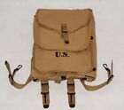 Durable WW2 WWII US Army M1928 Haversack Knapsack Backpack Bag-US061