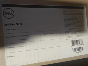 NEW!! Dell Optiplex 3050 SFF Intel i5 8GB RAM 500GB HDD Win10 Pro - Picture 1 of 1