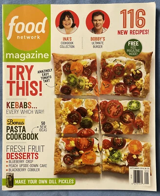 food network magazine September 2014 116 New Recipes! Free Kids Magazine Inside! - Image 1 of 2