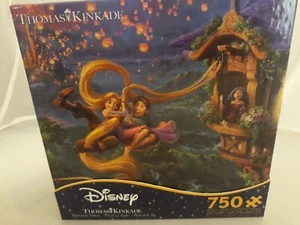 NEW Ceaco Thomas Kinkade Studios Disney's Tangled Rapunzel - 750 Puzzle b6 - Picture 1 of 5