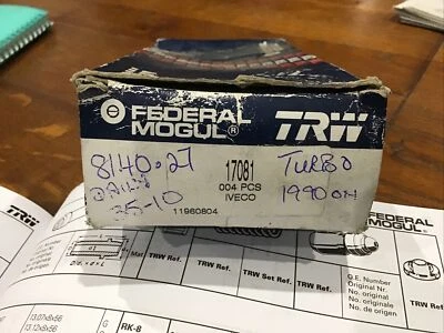 Fiat /Iveco Daily 35.10 Exhaust Valves 8140-27 Turbo 1990on - Image 1 of 3