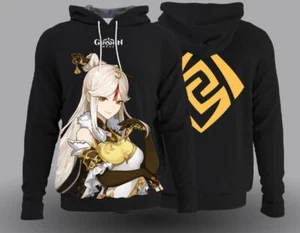 Genshin Impact Game Cosplay Kapuzen Sweatshirt Hoodie Hooded Pullover Pulli Coat - Bild 1 von 2