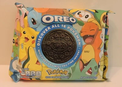 EDICIÓN ESPECIAL 25 ANIVERSARIO POKEMON OREO GALLETAS SANDWICH NUEVO PAQUETE SELLADO  Foto 1 de 4