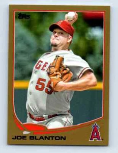 2013 Topps Update Gold Joe Blanton 1332/2013 Los Angeles Angels #US118 - Picture 1 of 2