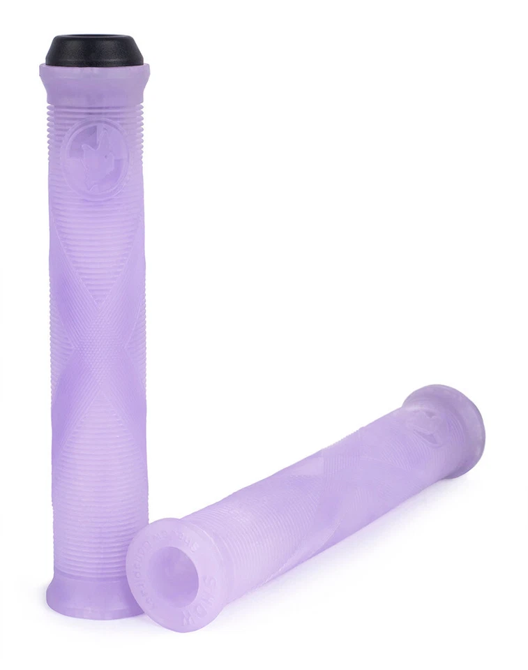 Empuñaduras de bicicleta Shadow Conspiracy Spicy BMX HARO CULT GT SUBROSA PÚRPURA CIENCIA FICCIÓN NUEVAS Foto 1 de 4