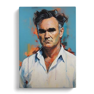 Morrissey Contemporary Canvas Wall Art Print Framed Picture Decor Living Room - Picture 1 of 4