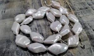 Perla Keshi barroca Nat, pepitas, 15-29x9-13x5-8 mm, aproximadamente 20 piezas, envío gratuito OZ - Imagen 1 de 5