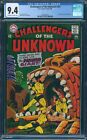 CHALLENGERS OF THE UNKNOWN #59 CGC 9.4 NM 1st APP. SEEKEENAKEE DC COMICS 1967