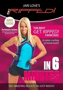 JARI LOVE GET RIPPED IN 6 MINUTES 2 DVD SET NEW SEALED WORKOUT EXERCISE - Picture 1 of 2