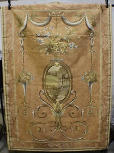 Courtyard Surroundings Belgian Tapestry W 53" x H 75" - Picture 1 of 1