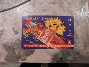 1995 Sprint Telefonkarte 5th Anniversary The World of Coca Cola Atlanta - Bild 1 von 1