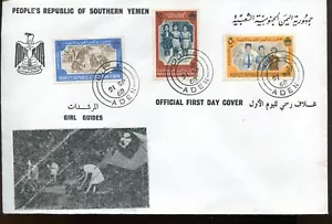 Yemen - First Day Cover - Girl Guides - 1968 - Picture 1 of 2