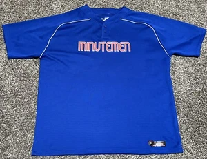 Underarmour Baseball 2 Button Jersey MINUTEMEN militia America 2nd Amendment 3XL - Picture 1 of 4
