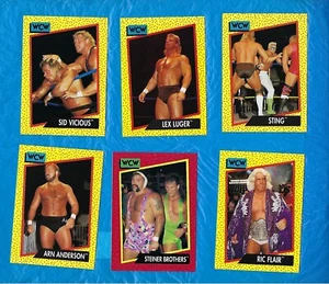 1991 WCW WORLD CHAMPIONSHIP WRESTLING SET 162 KARTEN STING FLAIR STIENER BROS++ - Bild 1 von 6