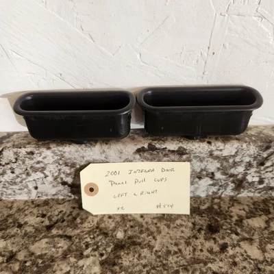 Acura Integra 1994-2001 panel de puerta bolsillo extraíble moldura negro OEM 94-01 JUEGO DE X2 Foto 1 de 4