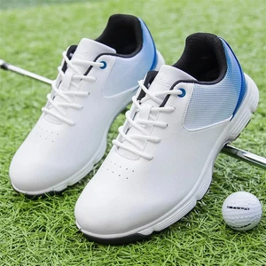  Professional Golf Shoes Lightweight Non-Slip Exercise Golfing Walking Sneaker - Picture 1 of 29