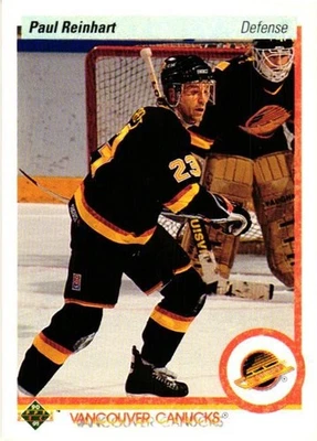 1990-91 Upper Deck - Paul Reinhart #110 - Image 1 of 2