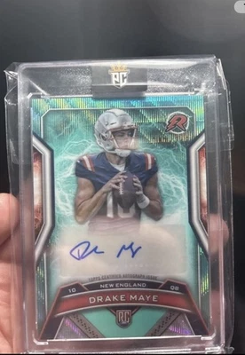 Drake Maye Rookie Topps Auto Card CHASER PACK ¡LEER! Foto 1 de 2
