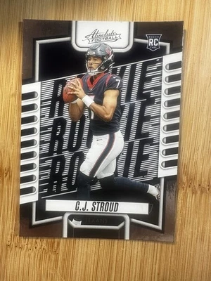 2023 Panini Absolute Football Rookie C.J. Stroud #102 RC Base! Texans - Image 1 of 2