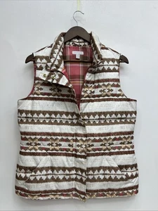 Chaleco acolchado multicolor Charter Club para mujer - talla mediana - Imagen 1 de 6