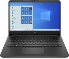 HP 14-fq0020nr 14" (64GB eMMC, AMD 3020e, 1.20GHz, 4GB RAM) Laptop - Jet Black (1F6E6UA)
