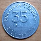 France - 35 Centimes 31.12.1921 Good For A Course In Paris Region Token D 25 Mm