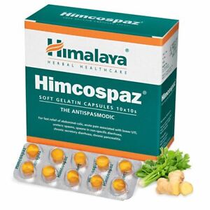 5 Strips x 10 Cap Himalaya Himcospaz Capsule - Free Shipping