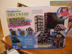 imaginarium Discovery Chalk 32 Pcs Blocks Education Toy Preschool Kindergarten - Picture 1 of 8