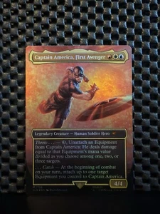Captain America, First Avenger FOIL Marvel Secret Lair Magic the Gathering MTG - Bild 1 von 2